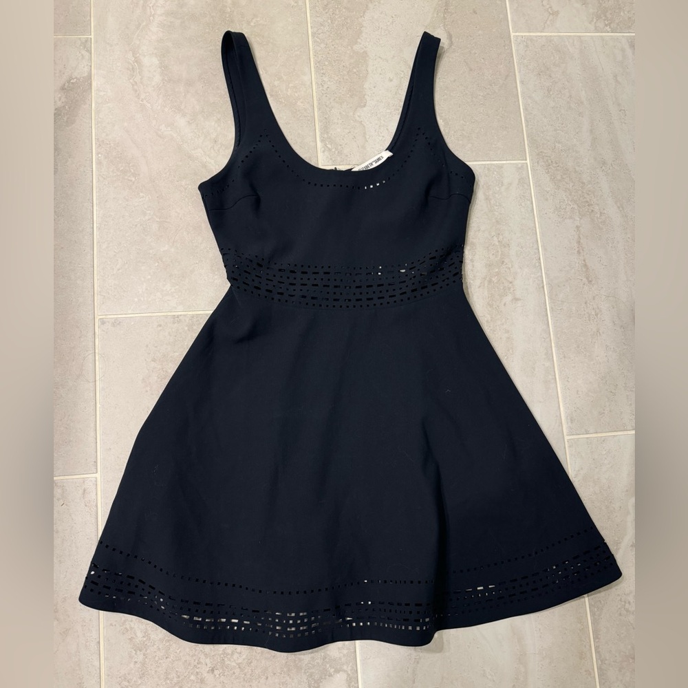 Elizabeth and James Navy Dress